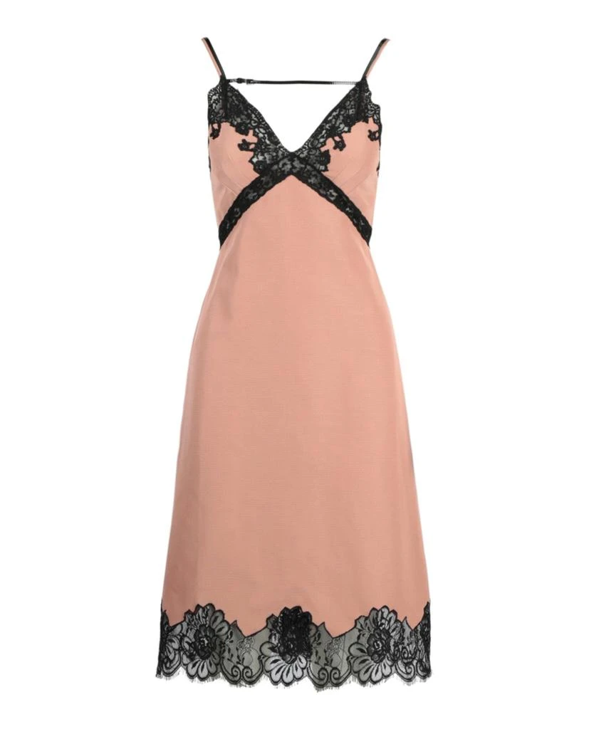 商品Gucci|Sleeveless Lace Slip Dress,价格¥6385,第1张图片