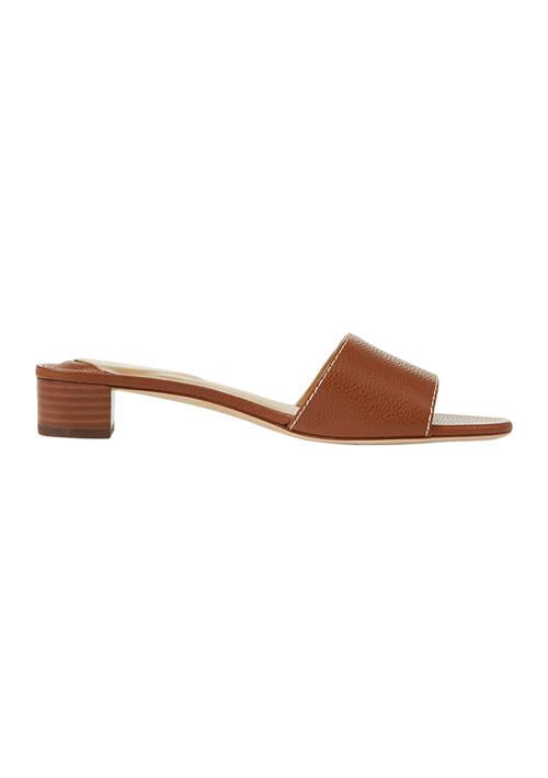 Ralph Lauren Ralph Lauren Fay Tumbled Leather Sandals
