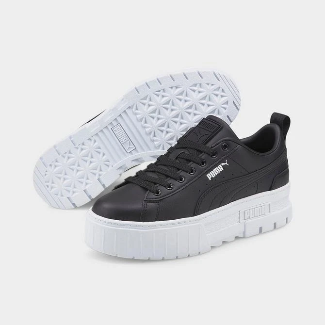 商品Puma|Women's Puma Mayze Classic Platform Casual Shoes,价格¥670,第2张图片详细描述