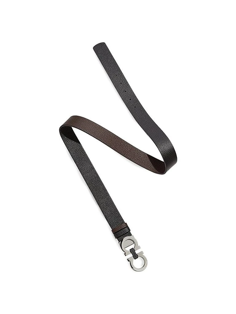 商品Salvatore Ferragamo|Gancini Buckle Adjustable Cut-to-Size Reversible Belt,价格¥4069,第5张图片详细描述