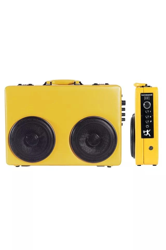 商品BASSMAKER|BASSMAKER Stereo Bluetooth Suitcase Portable Speaker,价格¥1833,第1张图片