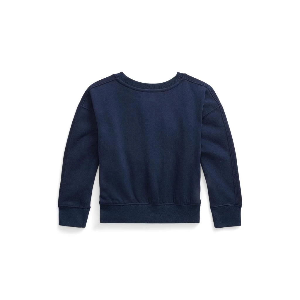 商品Ralph Lauren|Logo Fleece Sweatshirt (Toddler),价格¥146,第2张图片详细描述