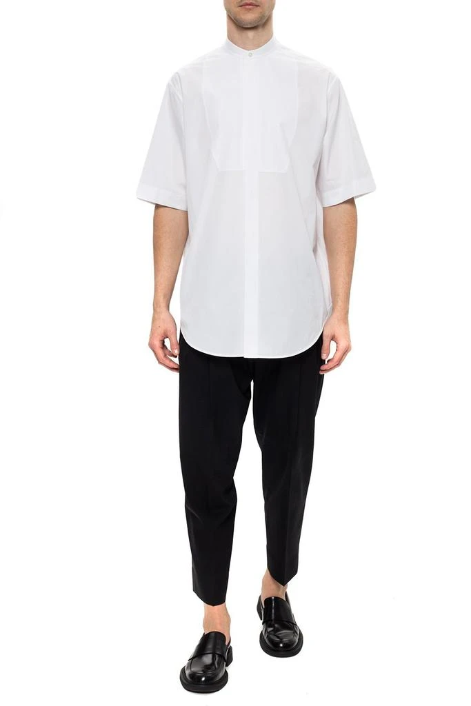 商品Jil Sander|Jil Sander Short-Sleeved Buttoned Shirt,价格¥3327,第4张图片详细描述