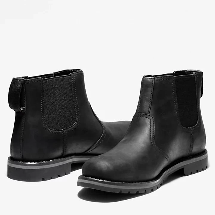商品Timberland|Larchmont Chelsea Boot for Men in Black,价格¥1243,第5张图片详细描述