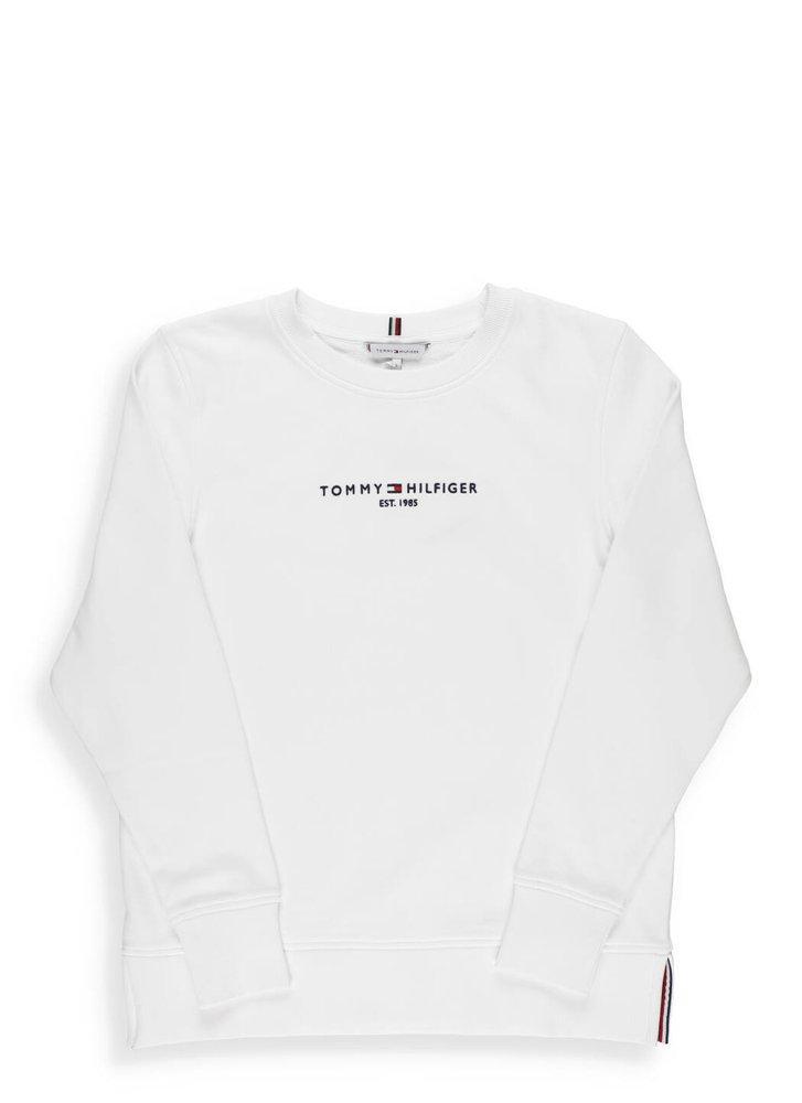 商品Tommy Hilfiger|Tommy Hilfiger Logo Embroidered Crewneck Sweatshirt,价格¥545,第1张图片