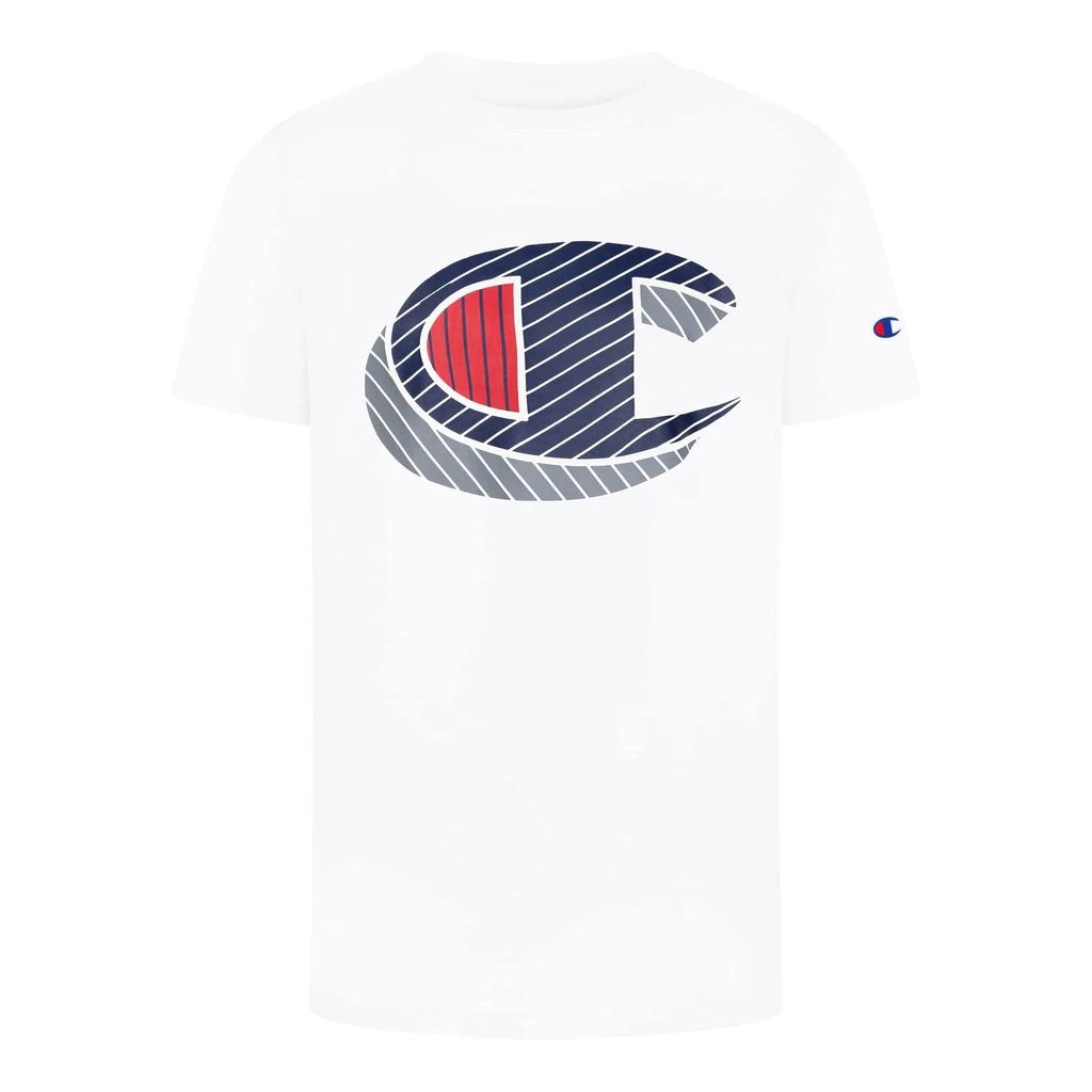 商品CHAMPION|Champion Boys Shirt Performance Short Sleeve Tech Athletic Tee Shirt Top Kids Clothing - Great for Gym, Sports, and School,价格¥143,第3张图片详细描述