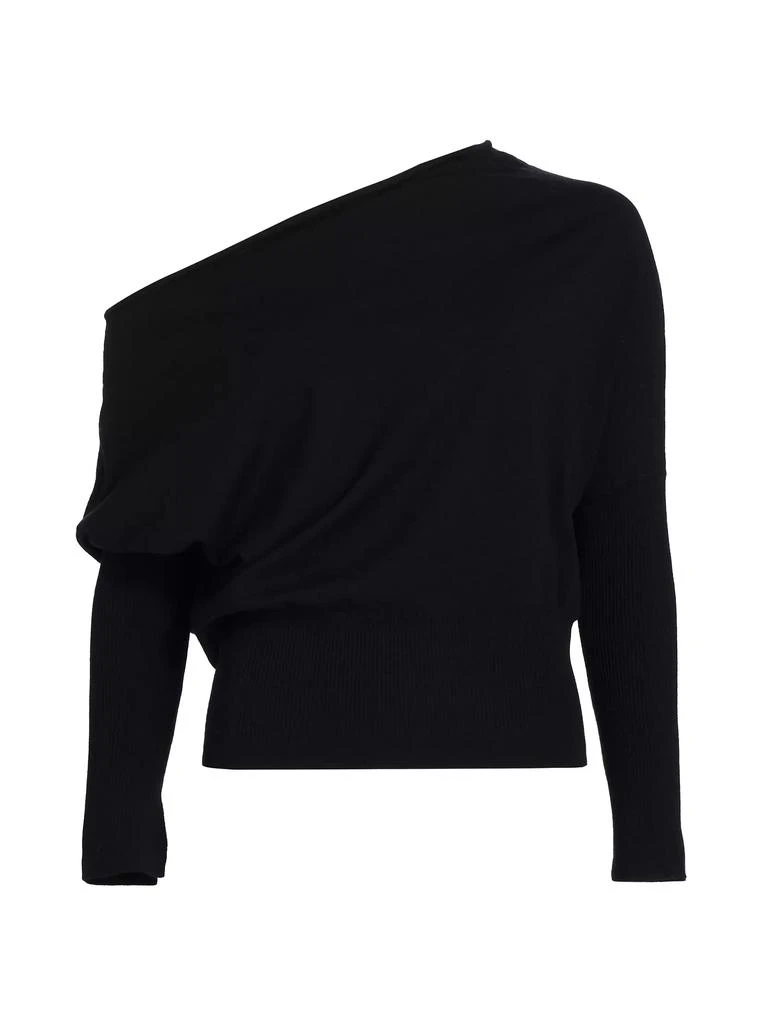 商品SIMKHAI|Lavina Draped Off-Shoulder Sweater,价格¥2432,第1张图片