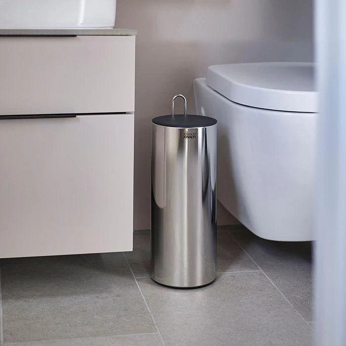 商品Joseph Joseph|EasyStore Luxe Concealed Toilet Roll Holder,价格¥341,第5张图片详细描述