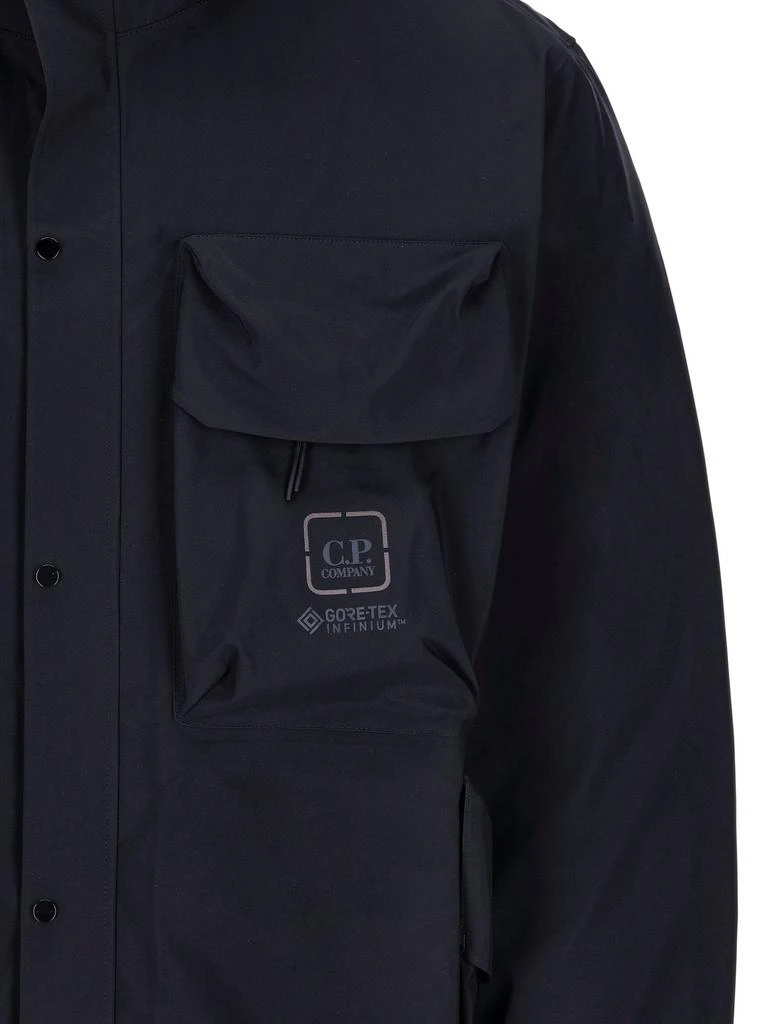 商品C.P. Company|C.P. Company Logo-Printed High-Neck Windbreaker,价格¥13919,第4张图片详细描述