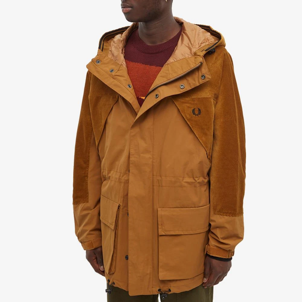 商品Fred Perry|Fred Perry Cord Hooded Jacket,价格¥1075,第4张图片详细描述