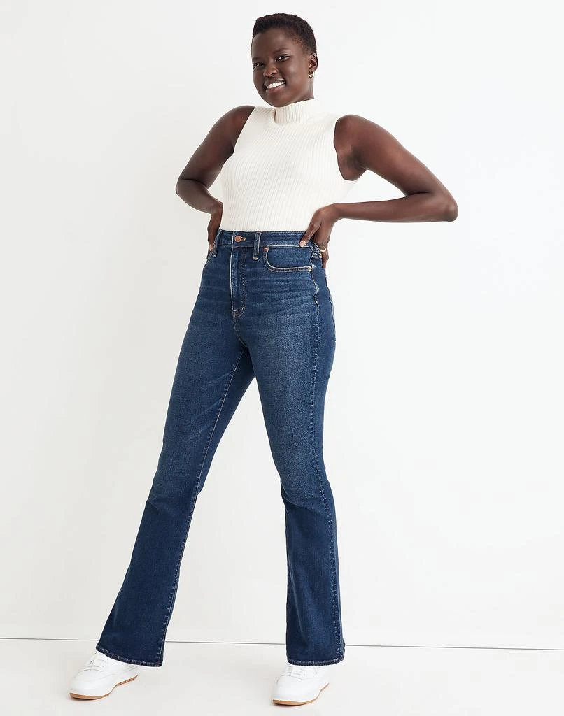 商品Madewell|Tall Curvy Skinny Flare Jeans in Colleton Wash,价格¥716,第1张图片