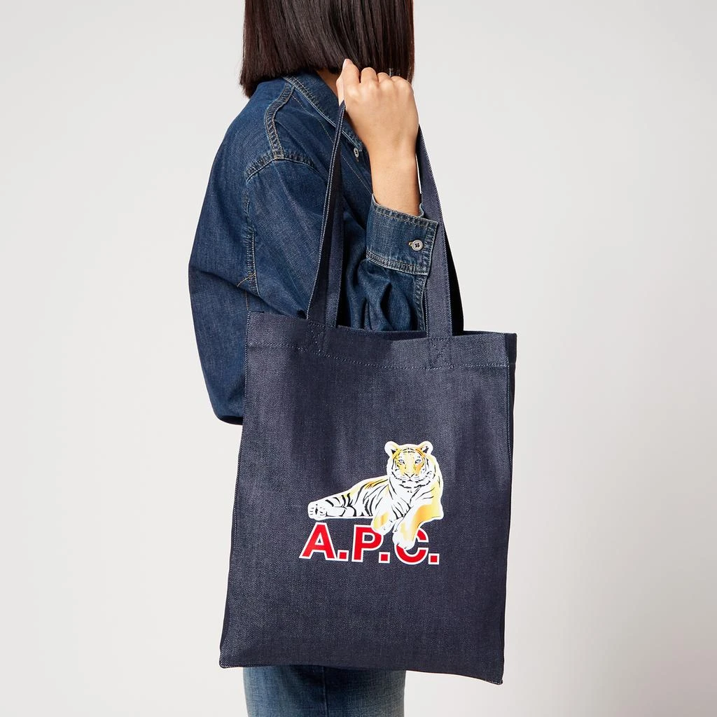 商品A.P.C.|A.P.C. Women's Cny Tiger Tote Bag,价格¥350,第2张图片详细描述