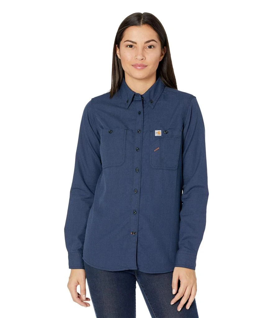 商品Carhartt|Flame-Resistant Force Relaxed Fit Long Sleeve Shirt,价格¥957,第1张图片
