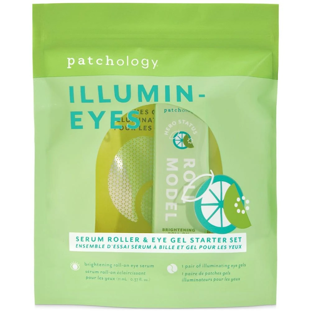 商品Patchology|2-Pc. Brightening Eye Serum & Illuminating Eye Gels Set,价格¥159,第2张图片详细描述