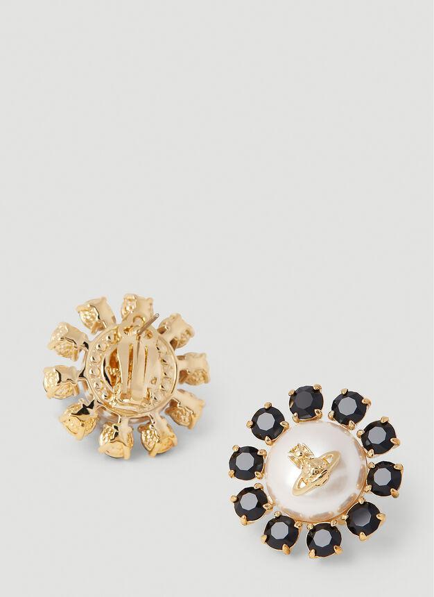 商品Vivienne Westwood|Floealla Earrings in Cream,价格¥1262,第4张图片详细描述
