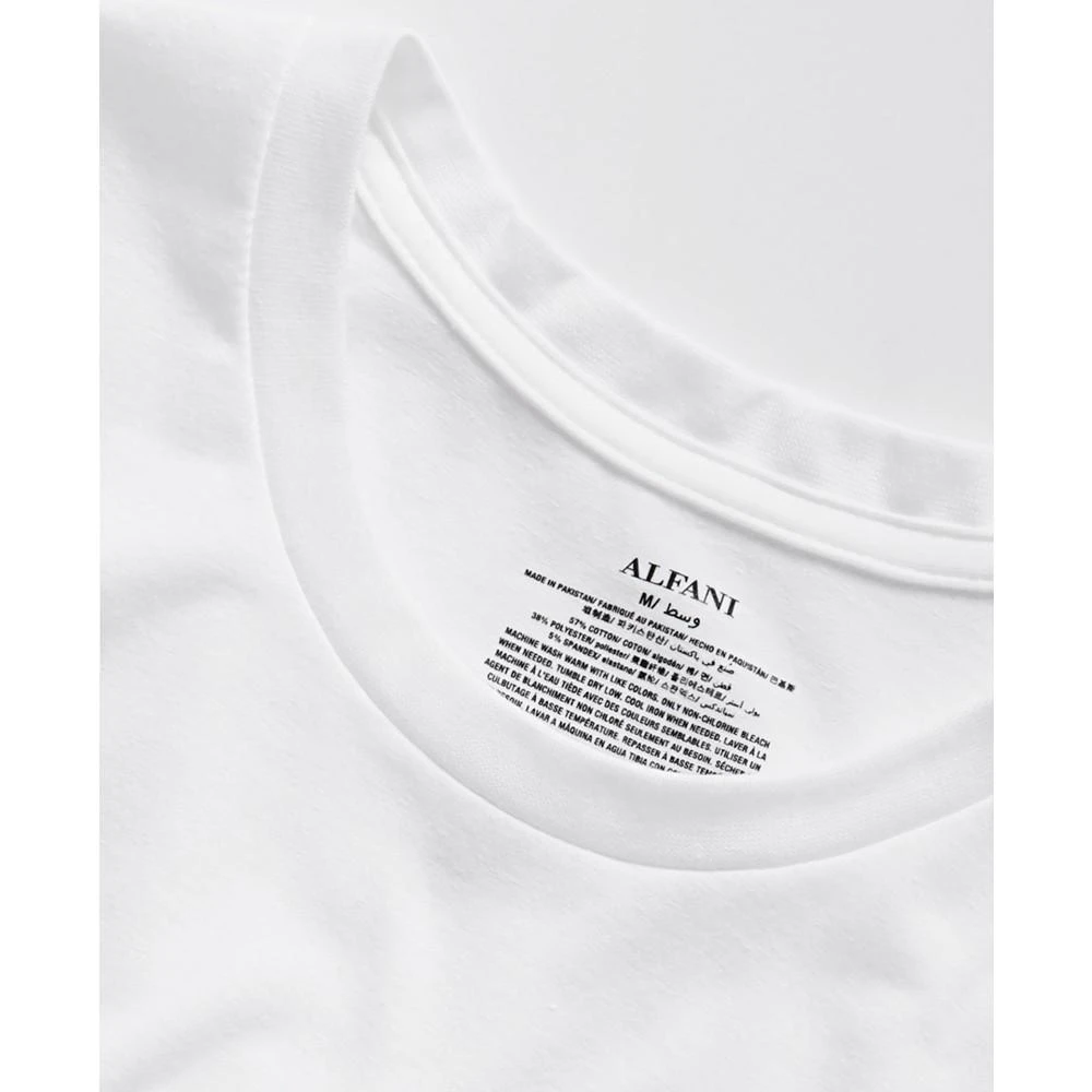 商品Alfani|Men's 5-Pk. Moisture-Wicking Solid T-Shirts, Created for Macy's,价格¥150,第2张图片详细描述