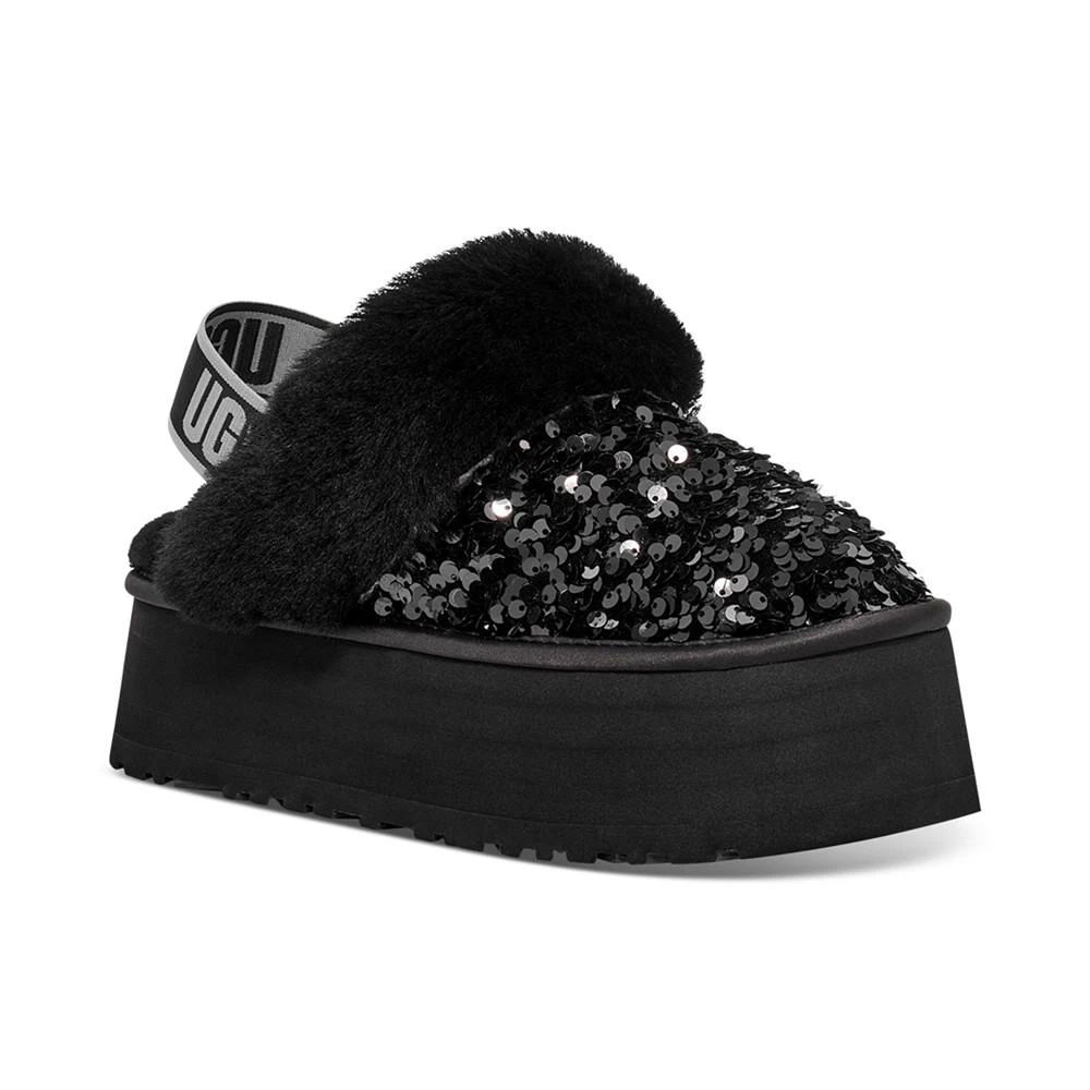 商品UGG|Women's Funkette Chunky Sequin Slingback Flats,价格¥739,第1张图片