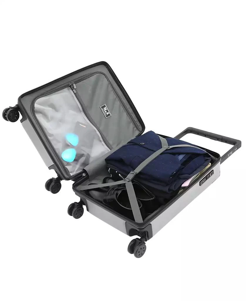 M&A 20" TSA-Lock Wide Trolley Rolling Carry-On 商品