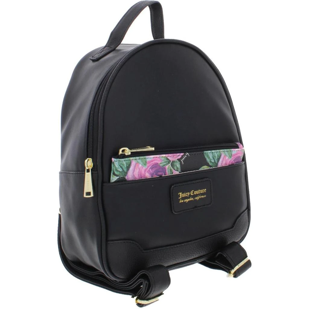 Juicy Couture Glam Out Women's Faux Leather Printed Backpack with Pull Out Pouch 商品