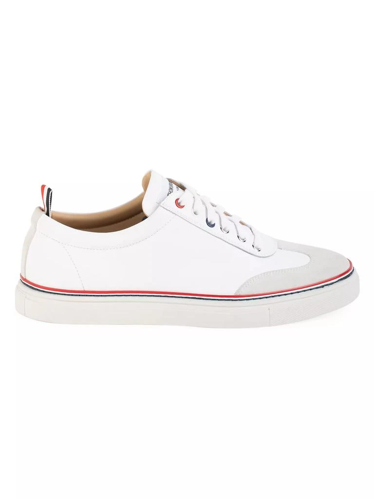 商品Thom Browne|Low-Top Leather Trainers,价格¥2447,第1张图片