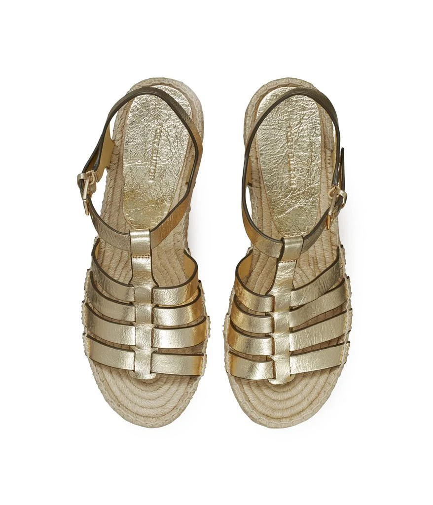 商品Tory Burch|Fisherman Espadrille Wedge 75 mm,价格¥1556,第2张图片详细描述