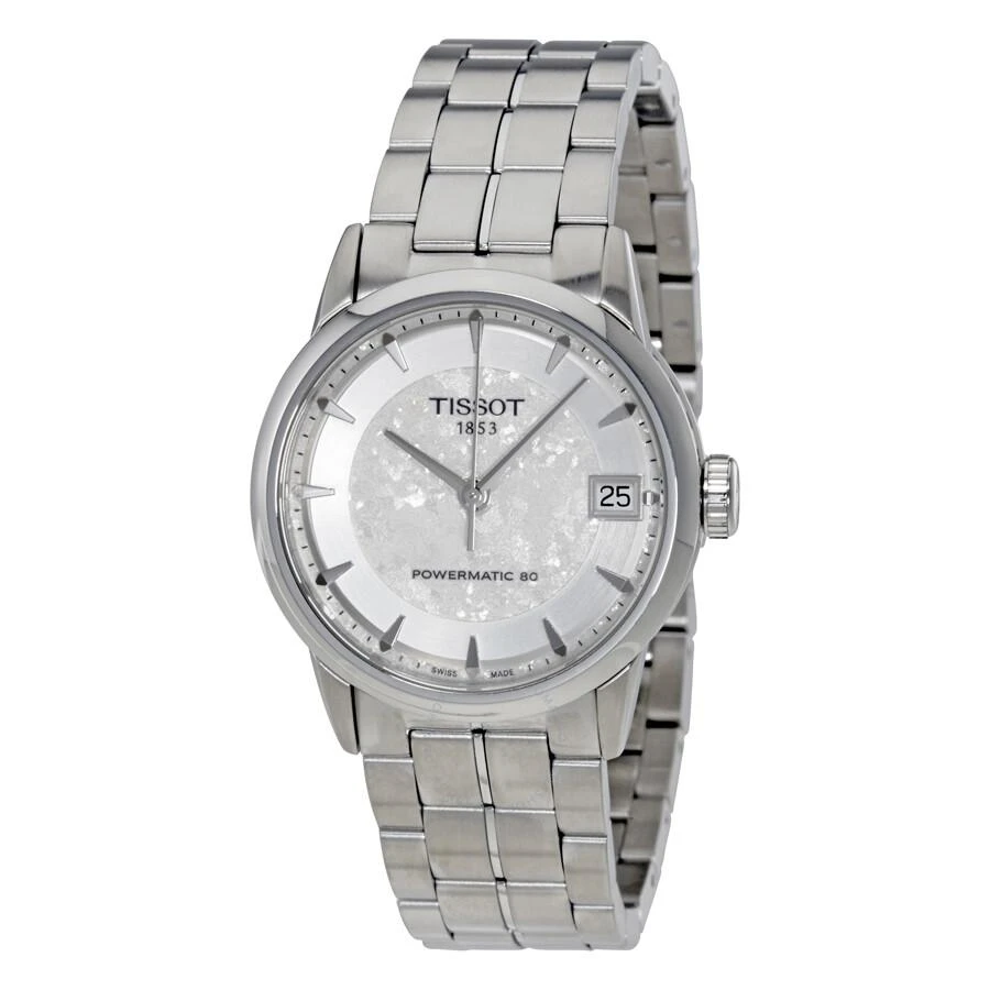 Tissot Luxury Powermatic 80 Silver Dial Ladies Watch T086.207.11.031.10 1