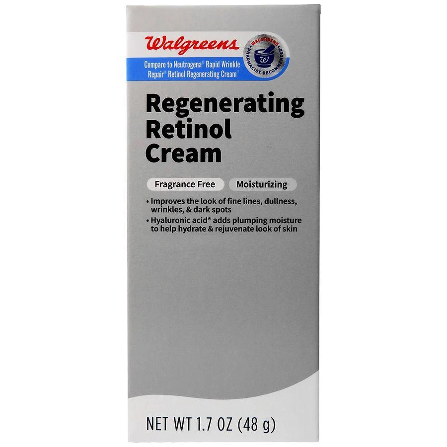 商品Walgreens|Regenerating Retinol Cream Fragrance Free,价格¥177,第5张图片详细描述