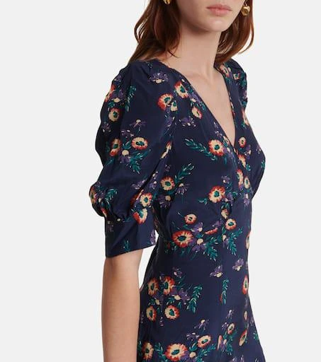 商品Ralph Lauren|Puff-sleeve floral midi dress,价格¥1639,第4张图片详细描述