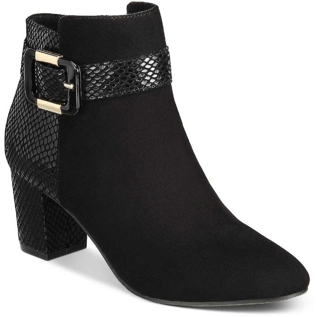 商品Karen Scott|Karen Scott Womens Ivvy Almond Toe Ankle Boots,价格¥161,第1张图片