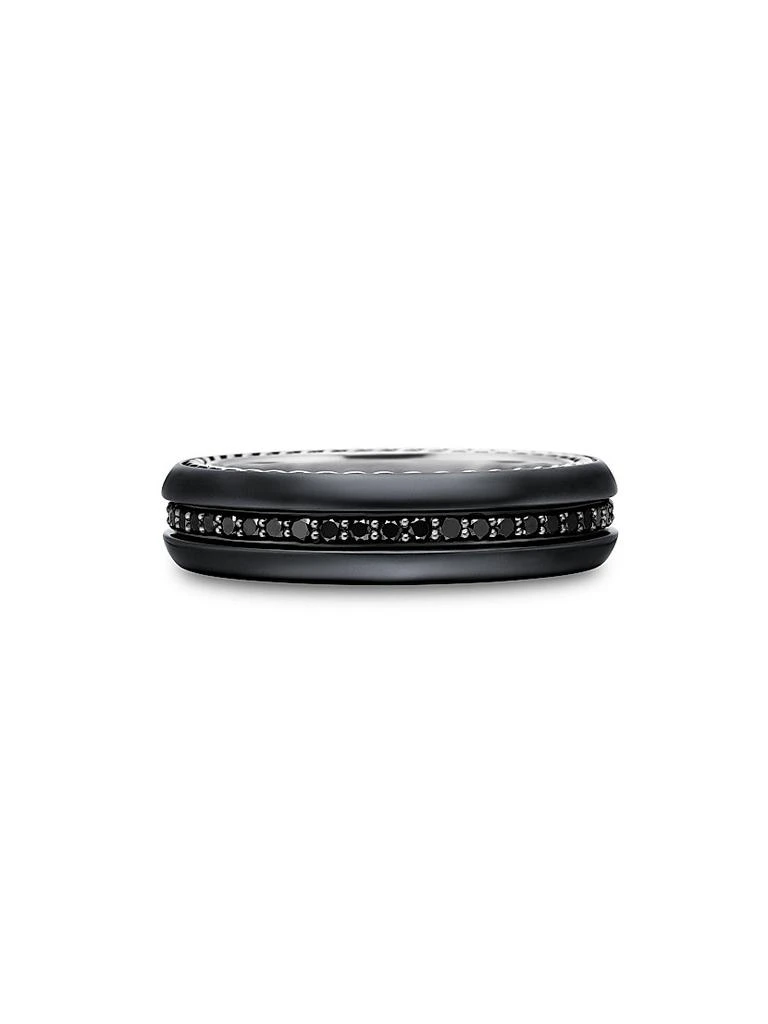 商品David Yurman|Streamline Band Ring in Black Titanium,价格¥11462,第1张图片