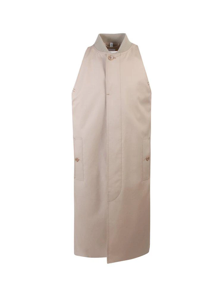 商品Burberry|Burberry Sleeveless Gabardine Car Coat,价格¥7414,第1张图片