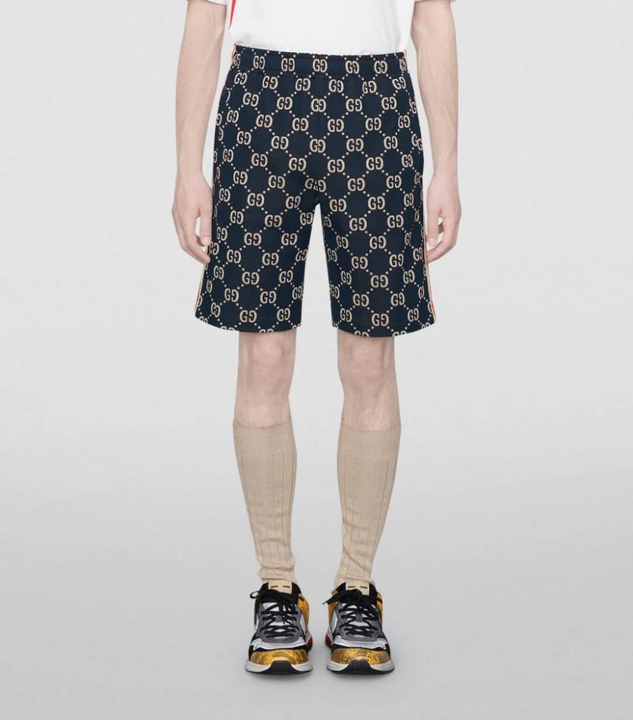 商品Gucci|GG Supreme Jacquard Shorts,价格¥7242,第3张图片详细描述