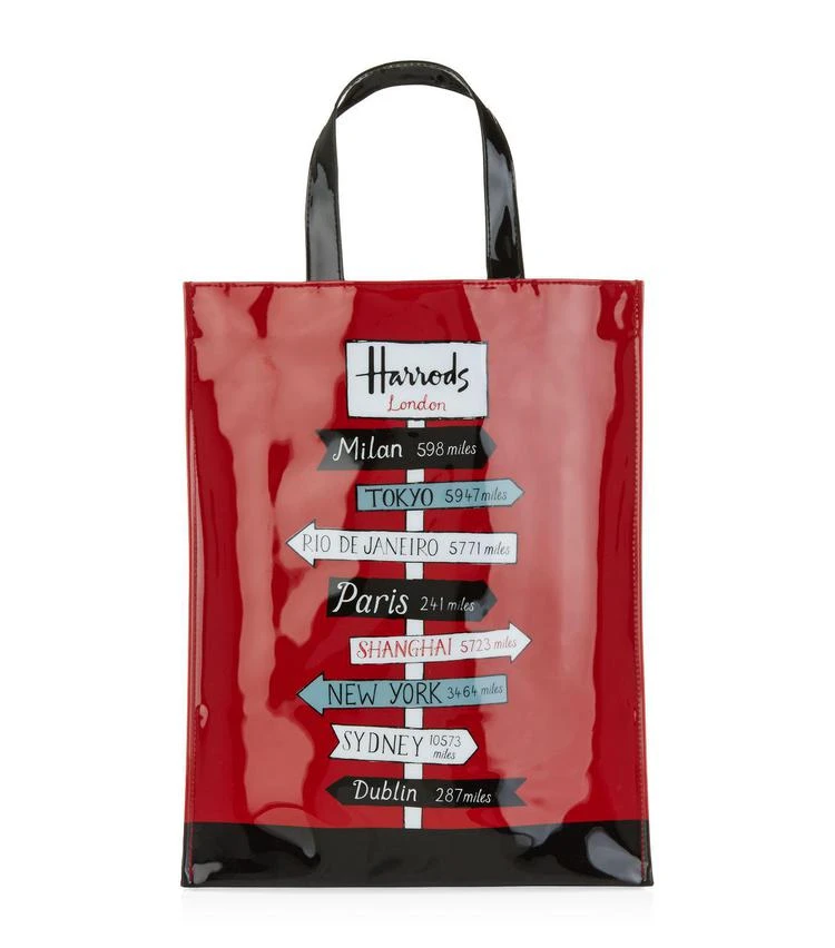 商品Harrods|Medium Sign Posts Shopper Bag,价格¥321,第1张图片详细描述