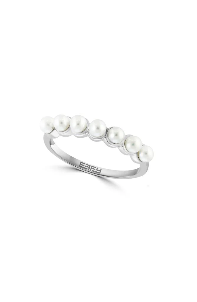 商品Effy|Sterling Silver Freshwater Pearl Ring,价格¥585,第1张图片