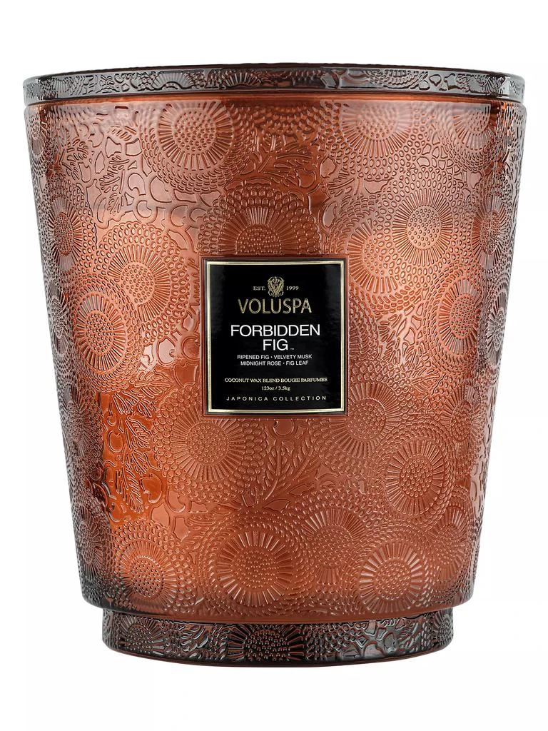 商品Voluspa|Forbidden Fig 5-Wick Hearth Candle,价格¥1769,第1张图片