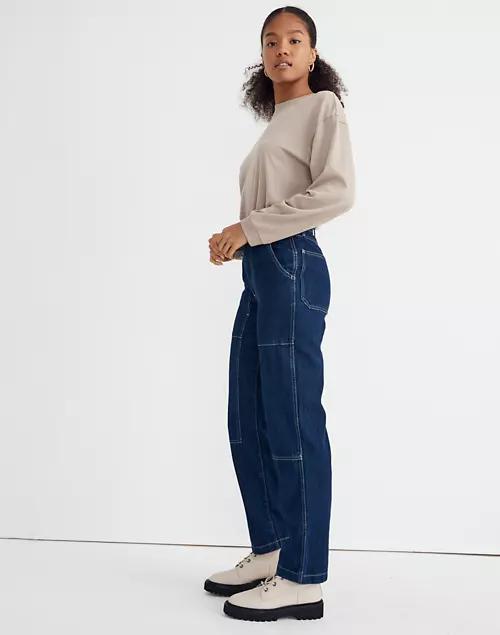The Perfect Vintage Straight Jean in Henshaw Wash: Workwear Edition商品第2张图片规格展示