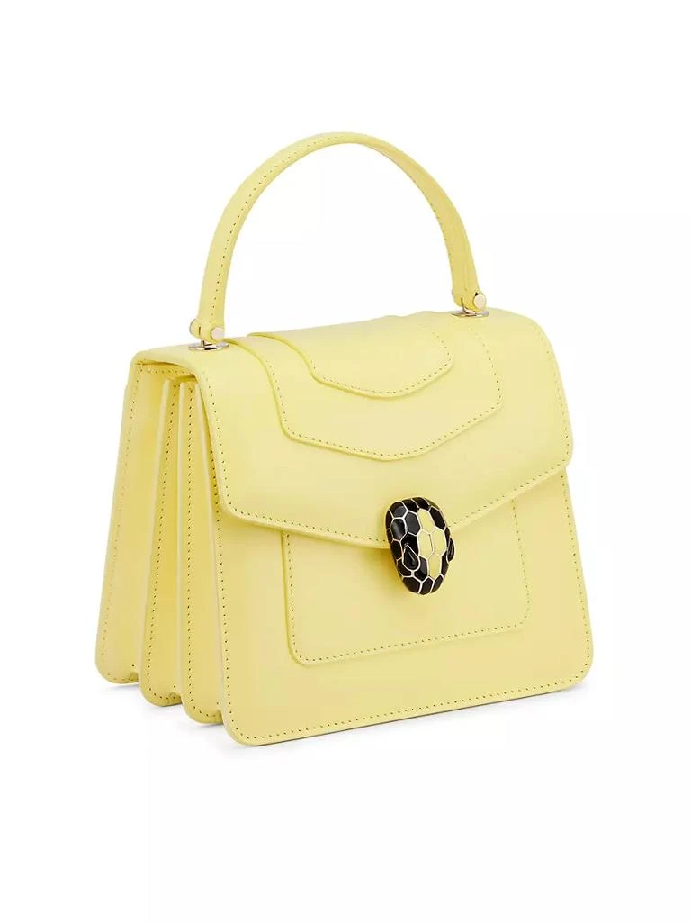 商品BVLGARI|Small Serpenti Leather Top Handle Bag,价格¥28103,第1张图片