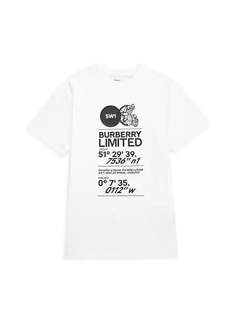 商品Burberry|Little Kid's & Kid's Joel Crewneck T-Shirt,价格¥1471,第1张图片