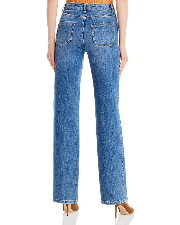 商品VANESSA BRUNO|Nello Straight Leg Trouser Jeans in Blue,价格¥617,第2张图片详细描述