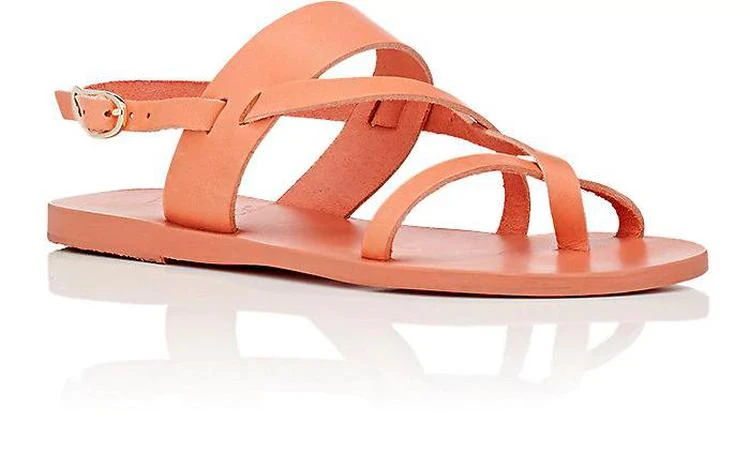 商品ANCIENT GREEK SANDALS|Alethea Leather Slingback Sandals,价格¥960,第2张图片详细描述