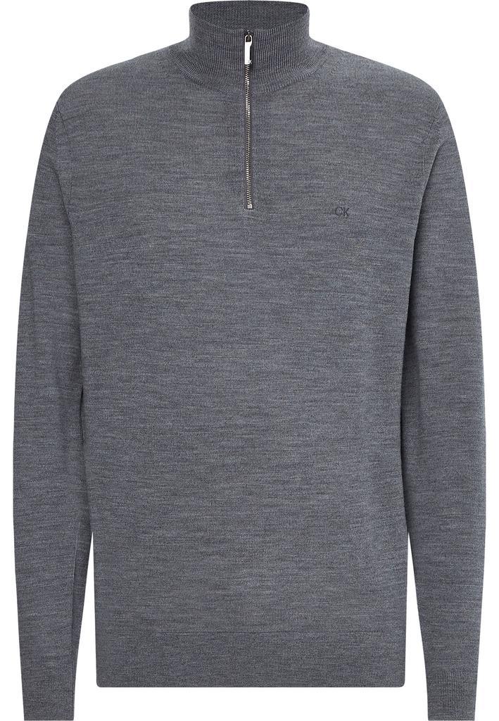 商品Calvin Klein|Calvin Klein Pullover Gray K10K110421 P4A,价格¥1194,第1张图片