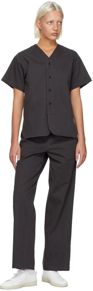 商品Essentials|Black Twill Relaxed Lounge Pants,价格¥498,第4张图片详细描述