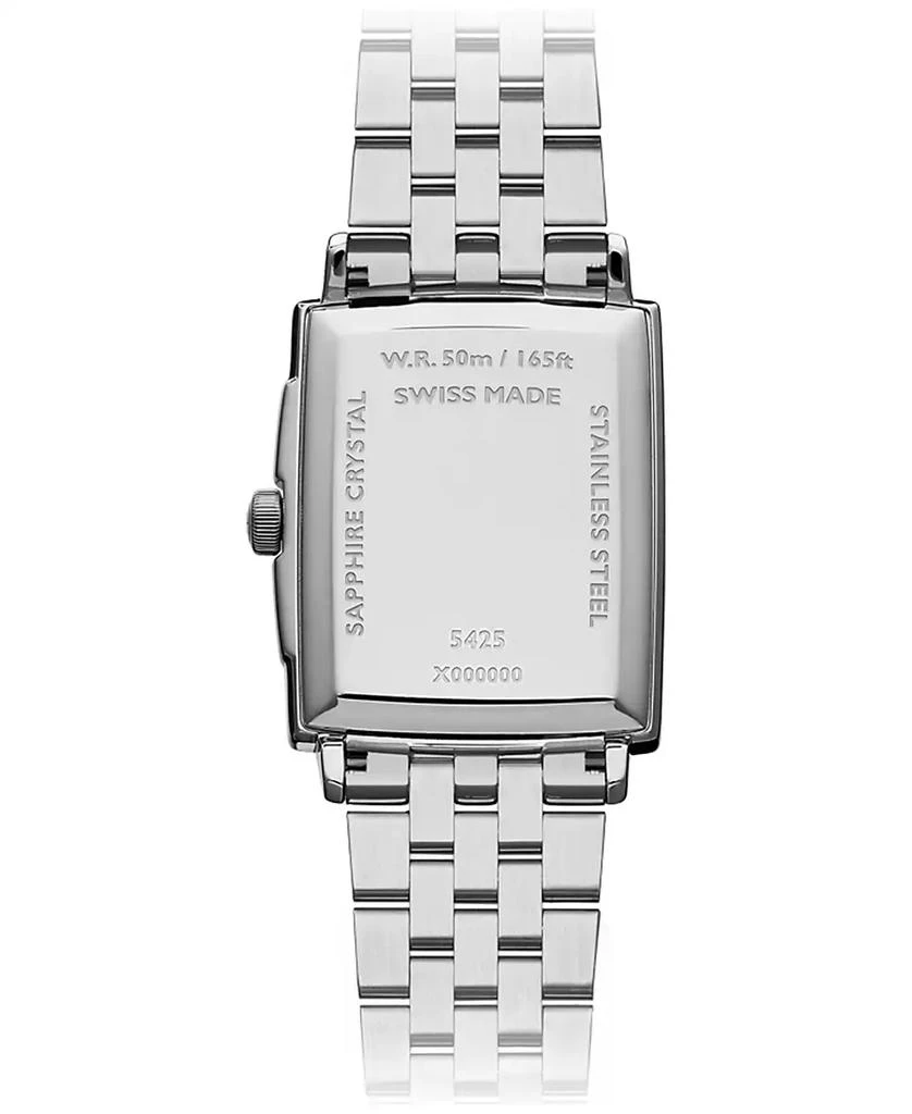 商品Raymond Weil|Men's Swiss Toccata Stainless Steel Bracelet Watch 29x37mm,价格¥7973,第3张图片详细描述