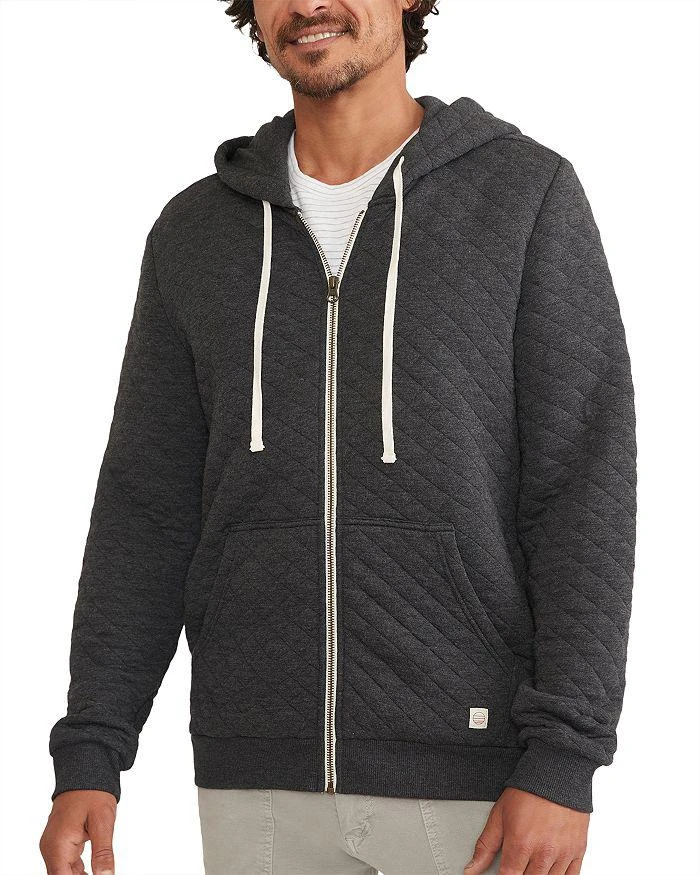 商品Marine Layer|Quilted Zip Hoodie,价格¥933,第1张图片详细描述