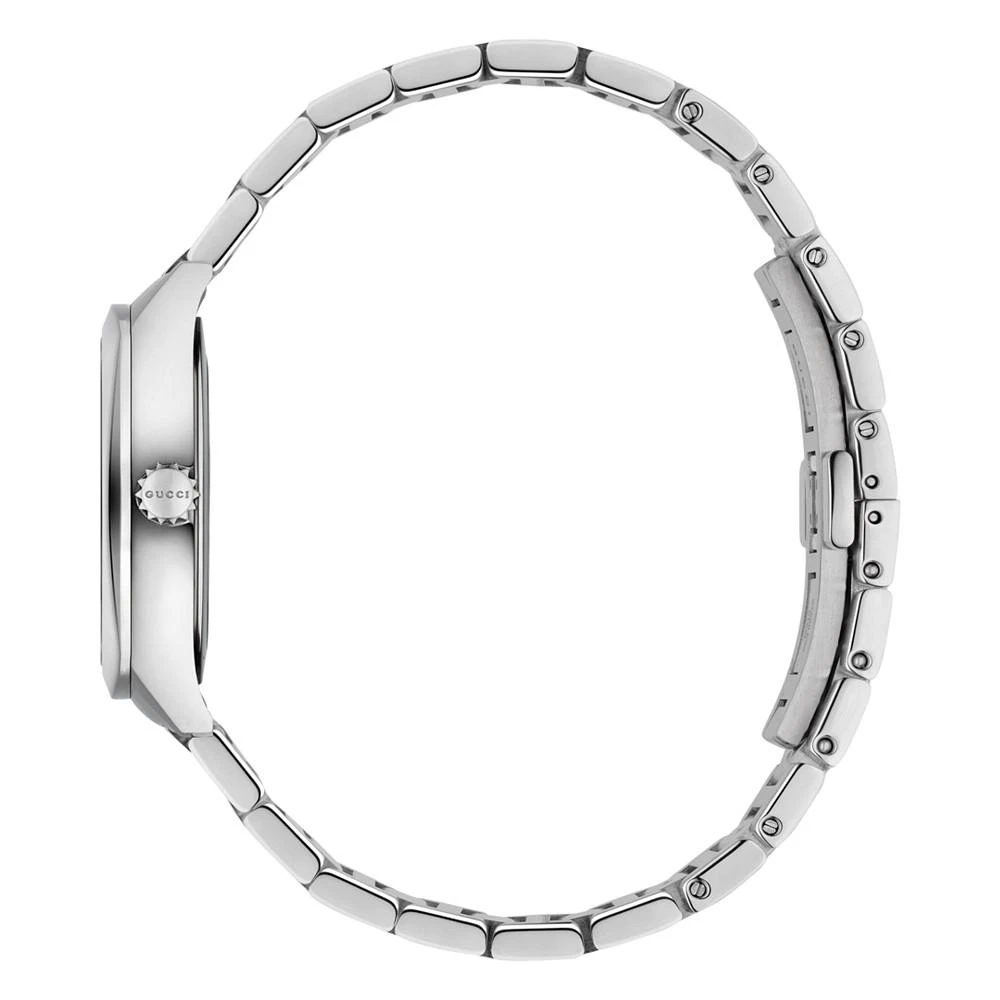 商品Gucci|GG2570 Diamond Accent Stainless Steel Bracelet Watch 29mm,价格¥13297,第2张图片详细描述