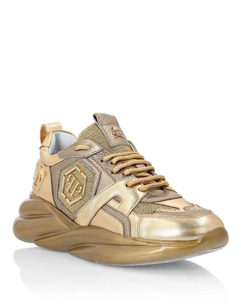 商品Philipp Plein|Runner mix materials Iconic Plein Plein Hurricane,价格¥3510,第1张图片详细描述