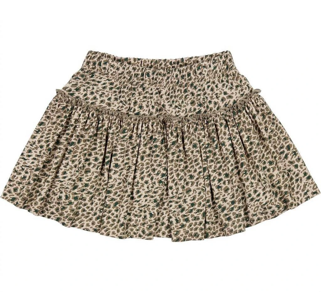 商品MarMar Copenhagen|Leopard Skirt In Donkey,价格¥527,第2张图片详细描述