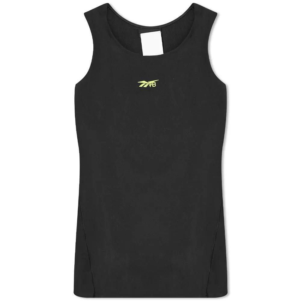 X Victoria Beckham Black Fitted Tank Top商品第1张图片规格展示