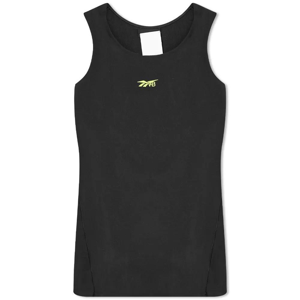 商品Reebok|X Victoria Beckham Black Fitted Tank Top,价格¥213,第1张图片