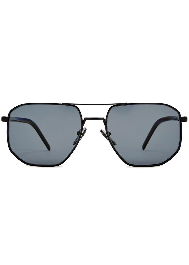 商品Prada|Black aviator-style sunglasses,价格¥2345,第2张图片详细描述